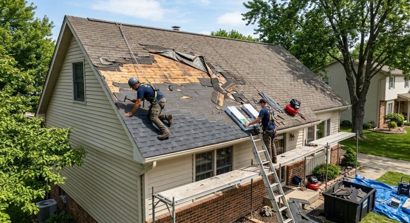 Roof Damage Repair in Washingtonville, NY