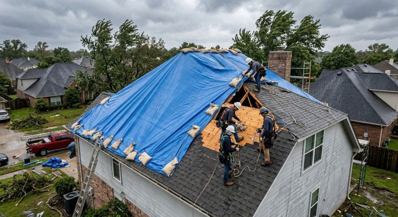 Roof Damage Restoration in Tuxedo Park, NY