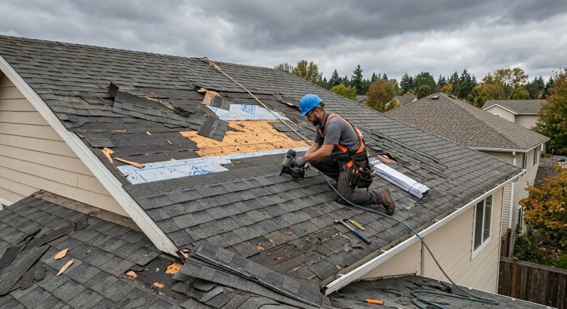 Roof Damage Restoration in Washingtonville, NY