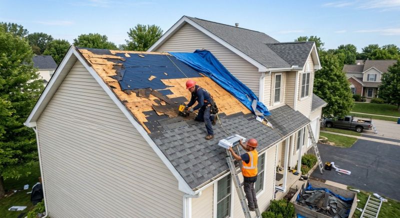 Roof Damage Restoration in West Nyack, NY