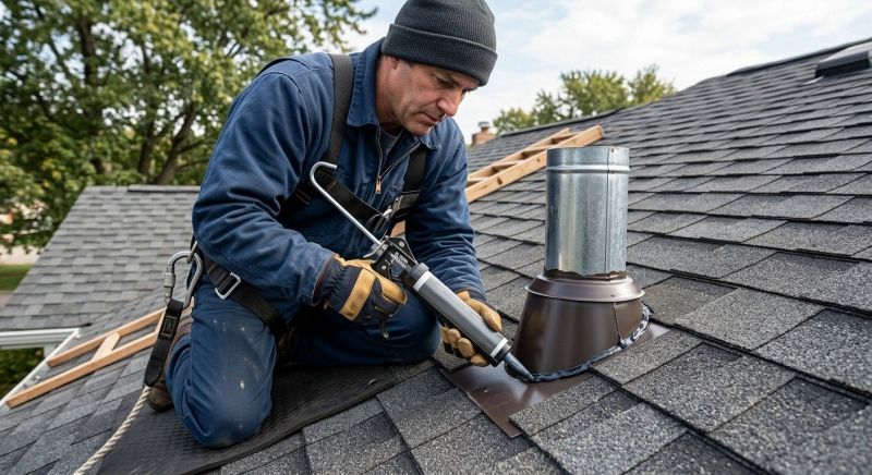 Roof Vent Flashing Repair in Yorktown Heights, NY