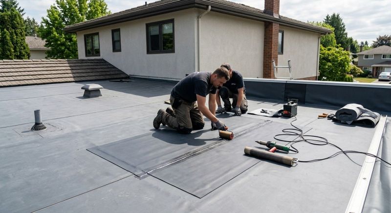 Rubber Roof Repair in Peekskill, NY