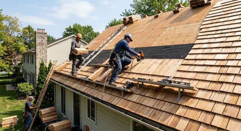 Shake Roof Replacement in Hillsdale, NJ