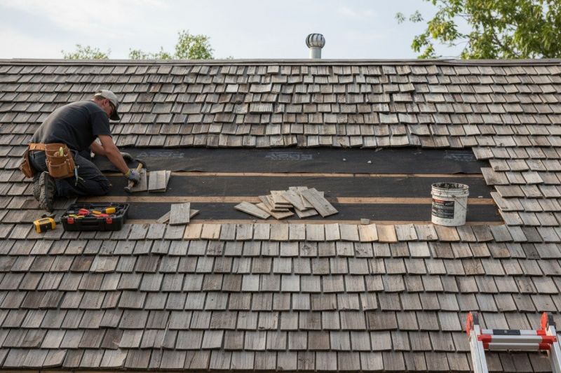 Shake Shingle Repair in Carmel, NY