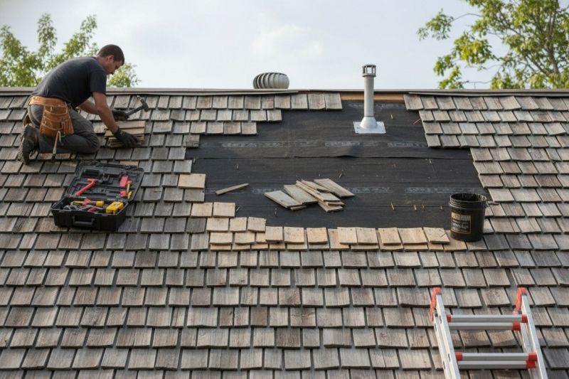 Shake Shingle Repair in Highland Falls, NY