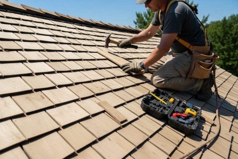 Shake Shingle Repair in New Fairfield, CT