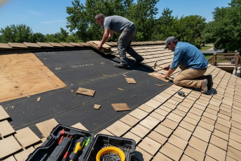 Shake Shingle Repair in Old Greenwich, CT