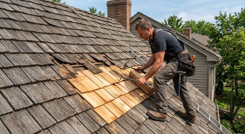 Shake Shingle Repair in Somers, NY