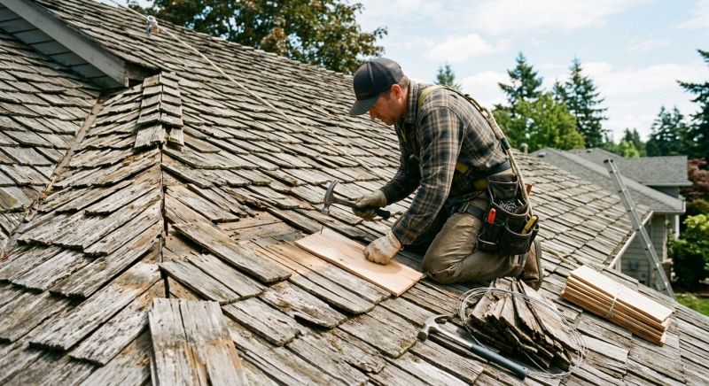 Shake Shingle Repair in Somers, NY