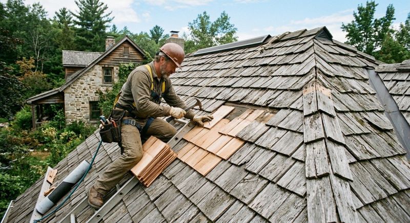Shake Shingle Repair in Somers, NY
