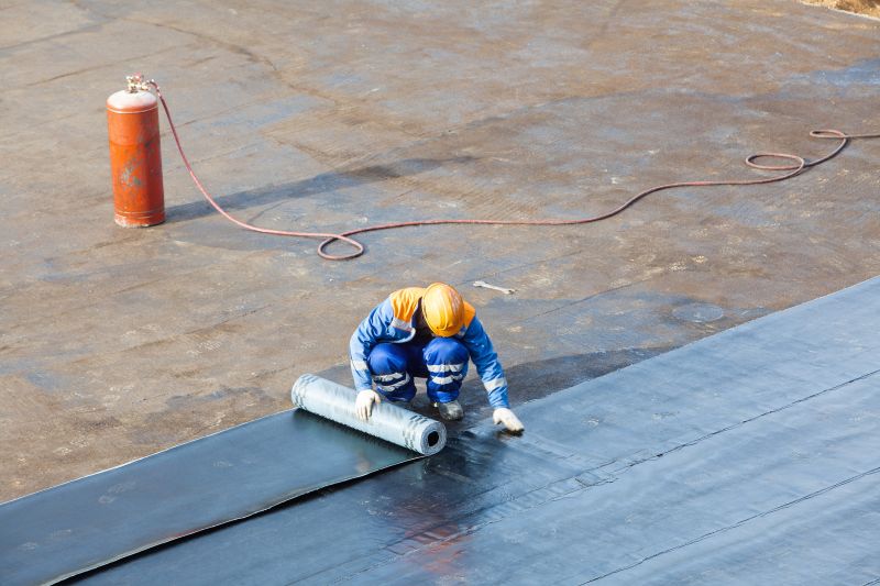 Single Ply Roof Installation in Beacon, NY