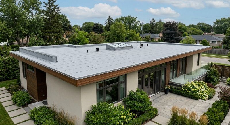 Single Ply Roof Installation in Greenwich, CT