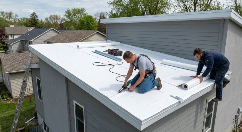 Single Ply Roof Repair in Larchmont, NY