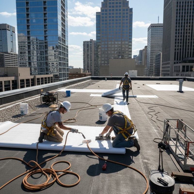 Single Ply Roof Repair in South Salem, NY