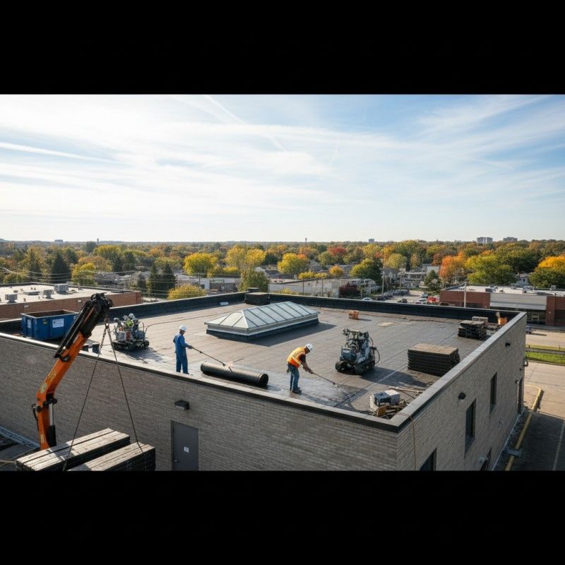 Single Ply Roof Replacement in Ardsley, NY