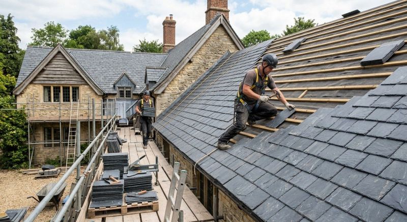 Slate Roof Construction in Brewster, NY