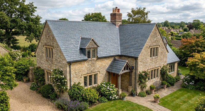 Slate Roof Construction in Briarcliff Manor, NY