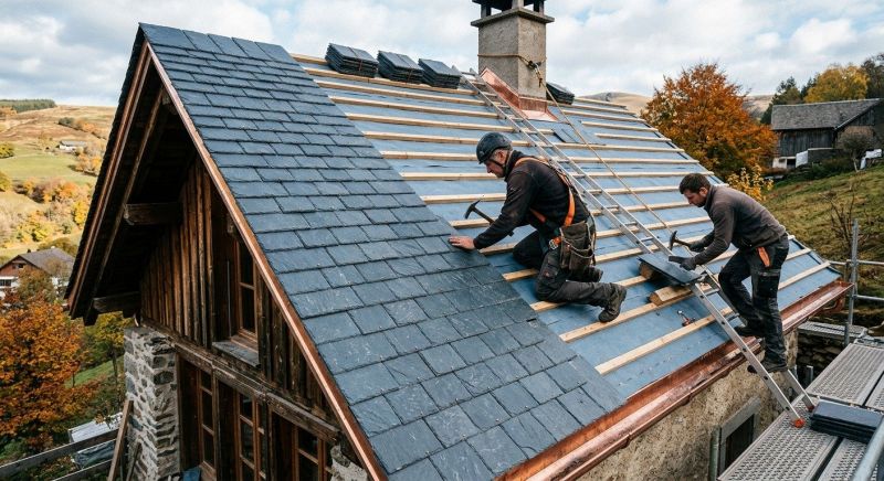Slate Roof Installation in New Windsor, NY