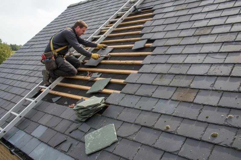 Slate Roof Repair in Cortlandt Manor, NY