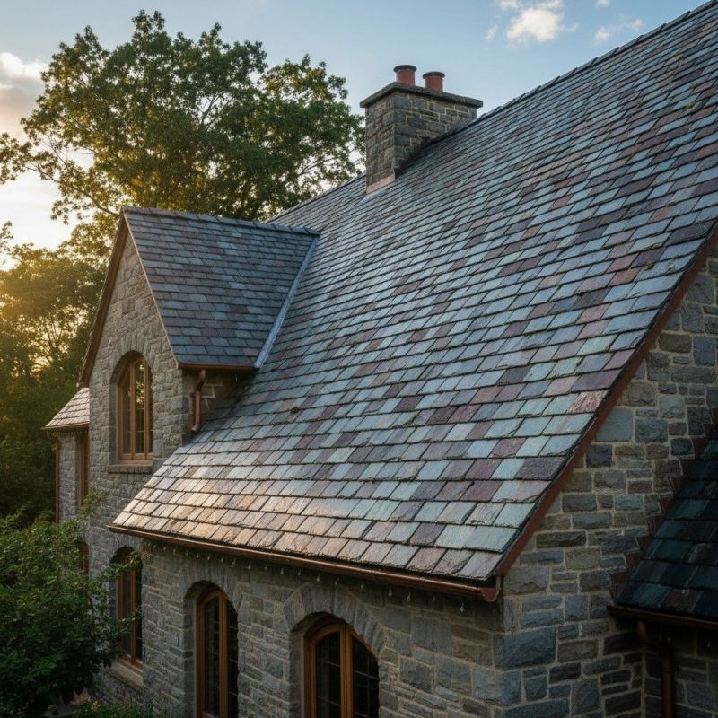 Slate Roof Replacement in Bronxville, NY