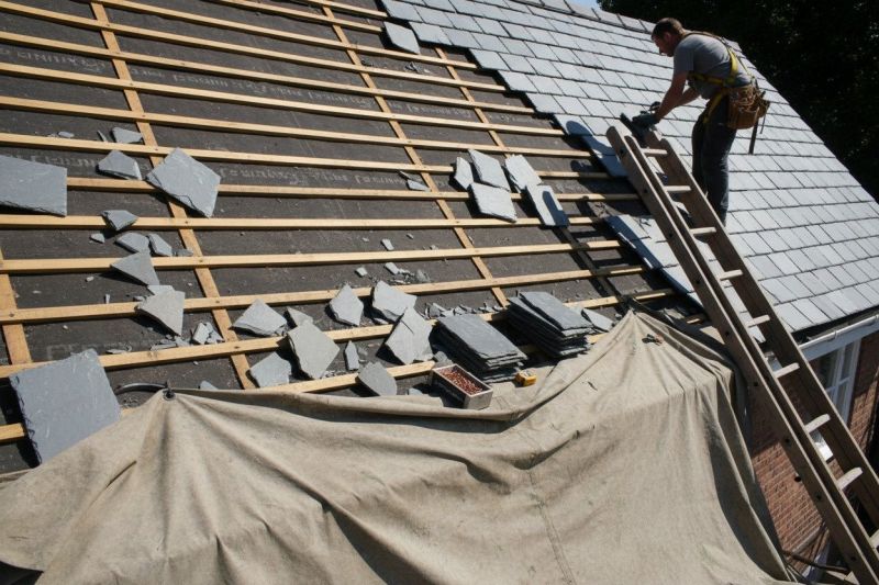 Slate Roof Replacement in Brookfield, CT