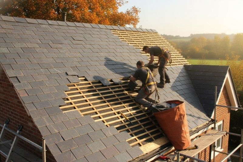 Slate Roof Replacement in Brookfield, CT