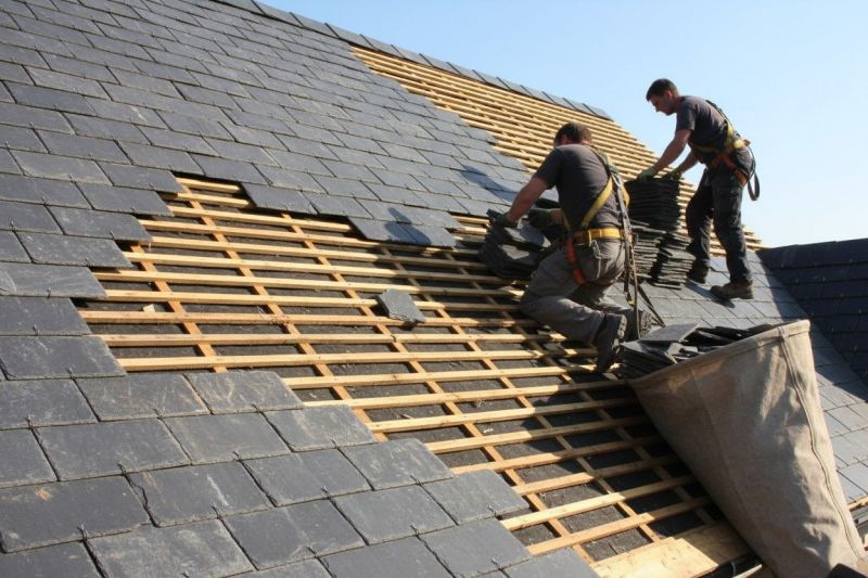 Slate Roof Replacement in Brookfield, CT