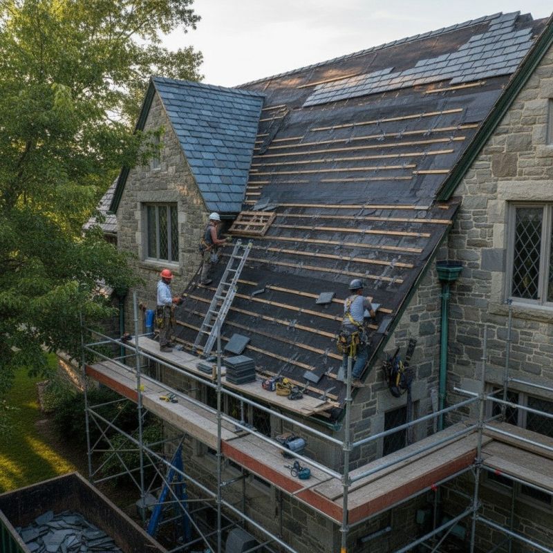 Slate Roof Replacement in Orange County, NY