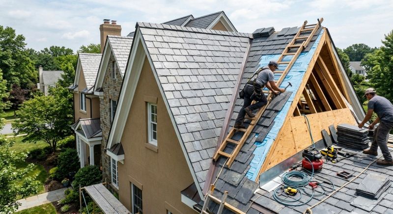 Slate Shingles Repair in Ardsley, NY