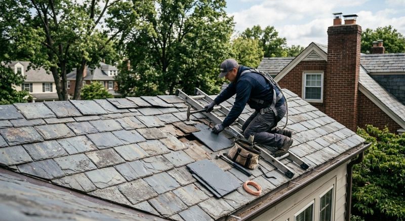Slate Shingles Repair in Yorktown Heights, NY