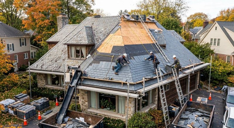 Slate Shingles Repair in Mahwah, NJ