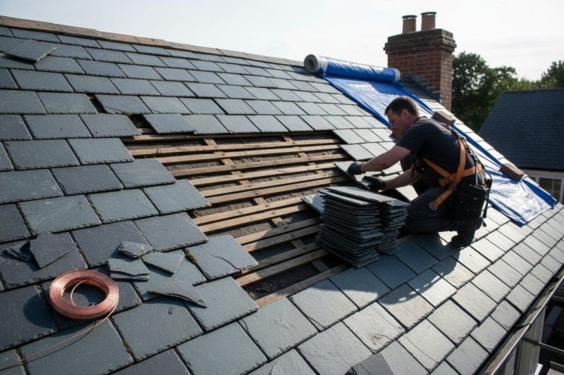 Slate Shingles Repair in New Fairfield, CT
