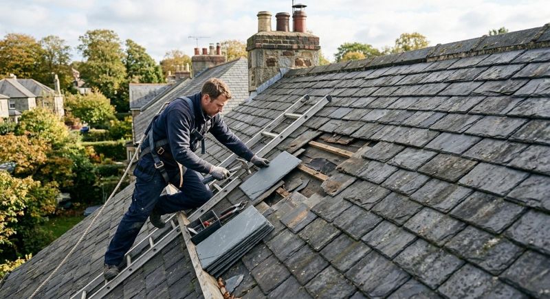 Slate Shingles Repair in Rye, NY
