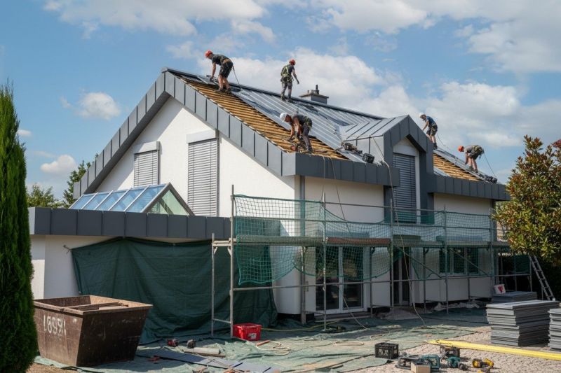 Steel Roof Replacement in New Canaan, CT