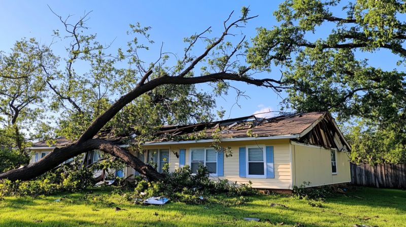 Storm Damage Roof Repair in Wappingers Falls, NY