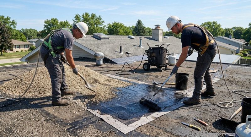 Tar And Gravel Roof Repair in Fairfield County, CT