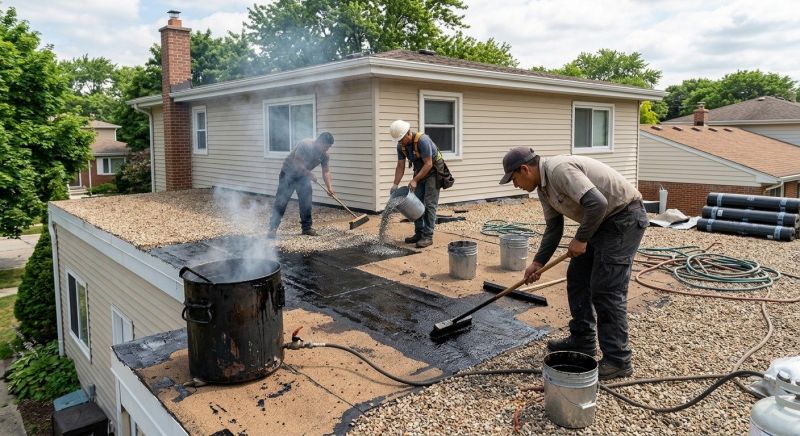 Tar And Gravel Roof Repair in Pine Island, NY