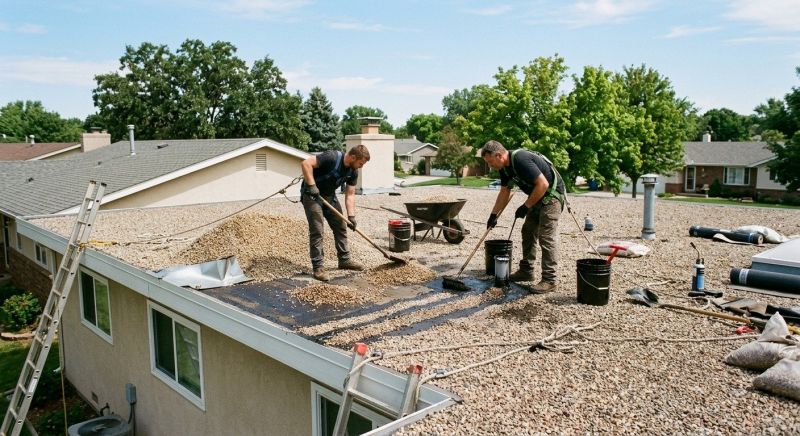 Tar And Gravel Roof Repair in Pine Island, NY