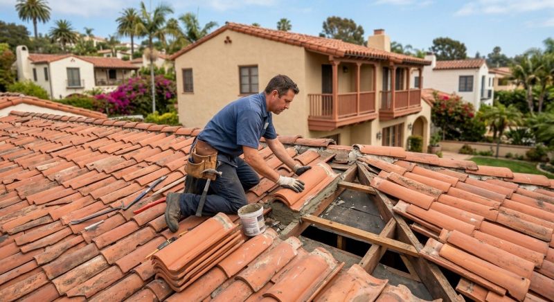 Tile Roof Repair in Spring Valley, NY