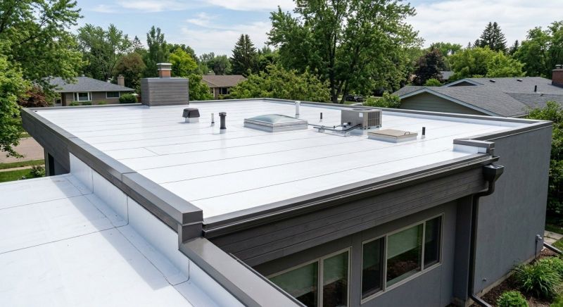 Tpo Roof Replacement in Brookfield, CT