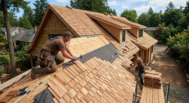 Wood Roofing Installation in Danbury, CT