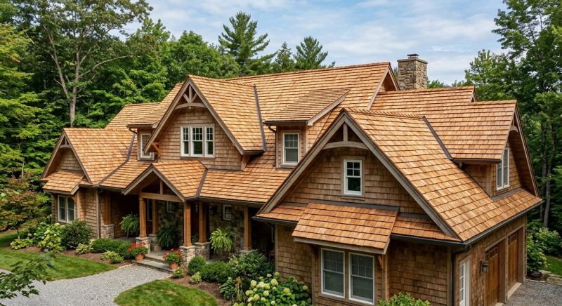 Wood Roofing Installation in Danbury, CT