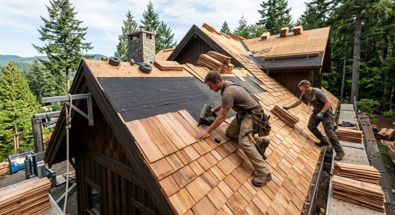 Wood Roofing Installation in Ossining, NY