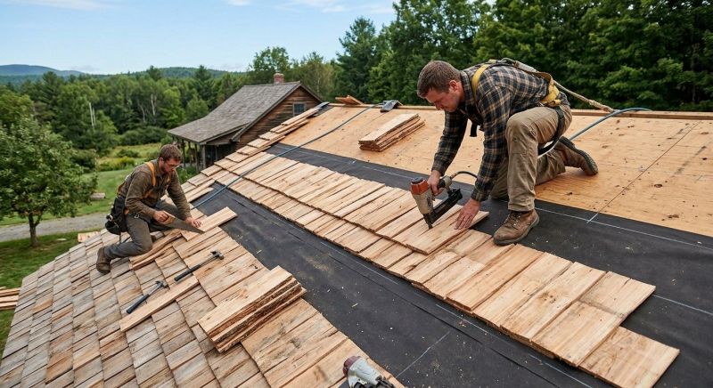 Wood Roofing Installation in Park Ridge, NJ