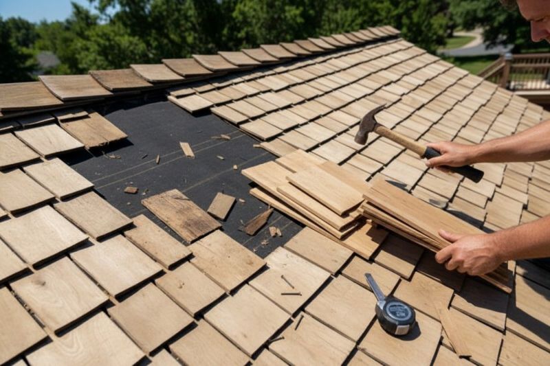Wood Shake Roof Repair in Montvale, NJ