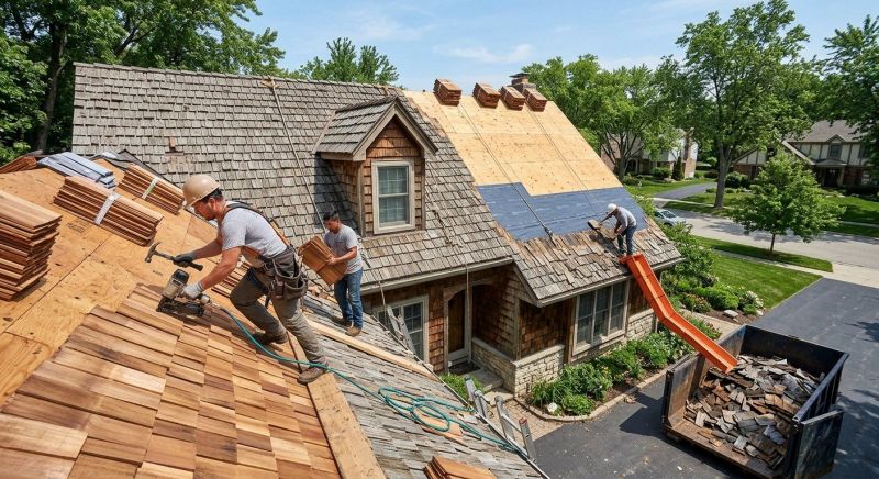 Wood Shake Roof Replacement in Croton On Hudson, NY