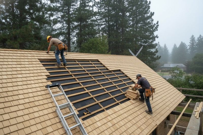 Wood Shingles Repair in Monsey, NY