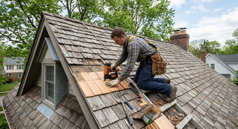 Wood Shingles Repair in Montvale, NJ