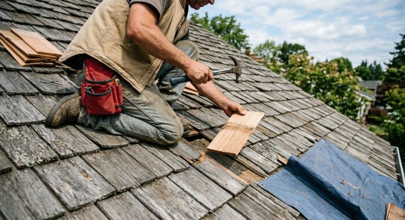 Wood Shingles Repair in Park Ridge, NJ